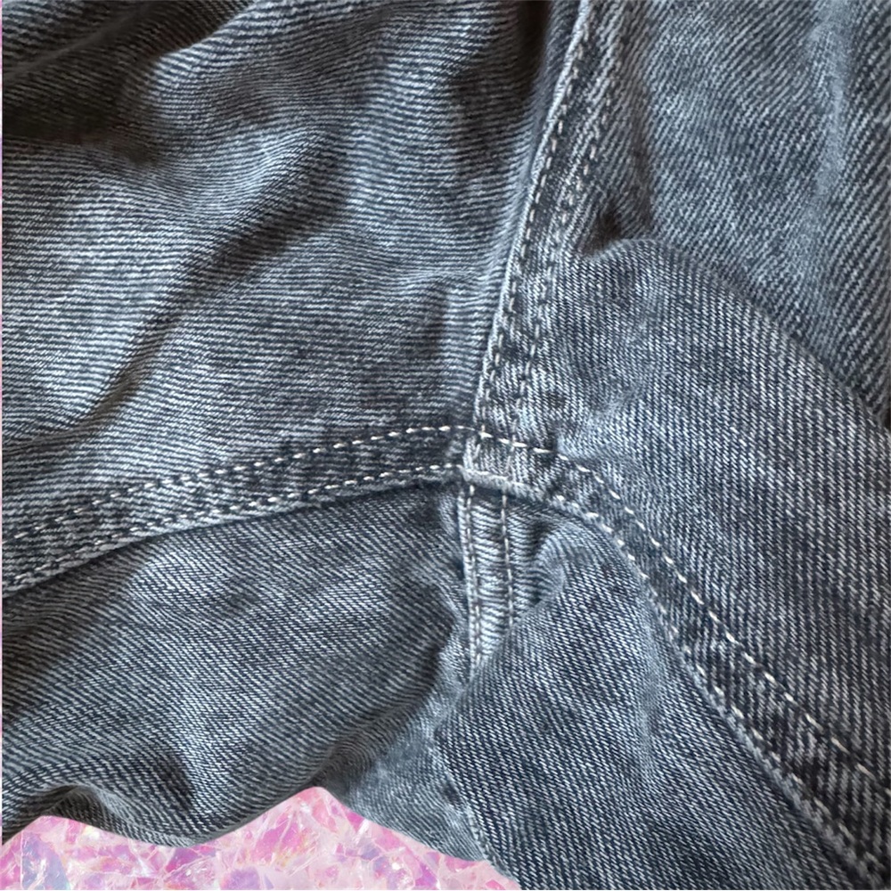 ISABEL MARANT ETOILE HOMINY JEANS 8 10 80s Denim Pants Trousers Straight Skinny - Picture 15 of 16